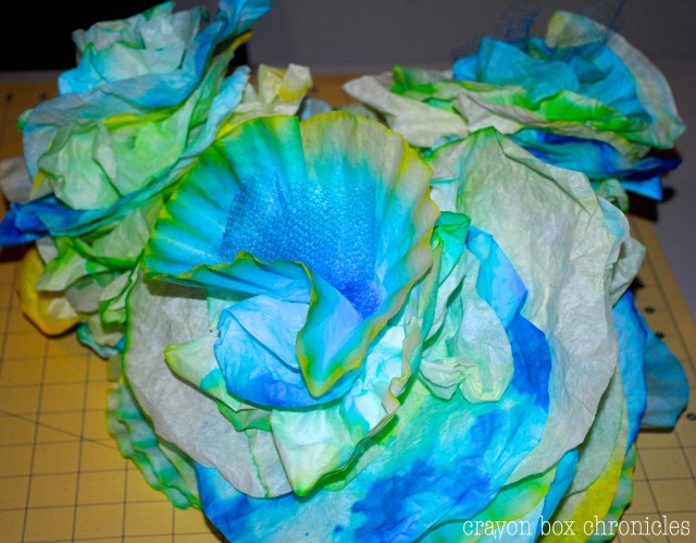 Coffee filter sea coral by Crayon Box Chronicles 