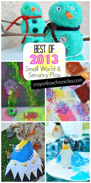 Best Of 2013 Small World & Sensory Play Activities from Crayon Box Chronicles