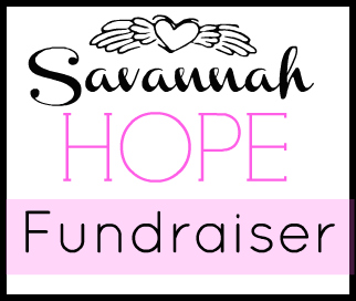 Savannah Hope Fundraiser Button