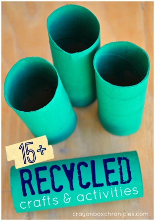 15 recycled crafts and activities for kids