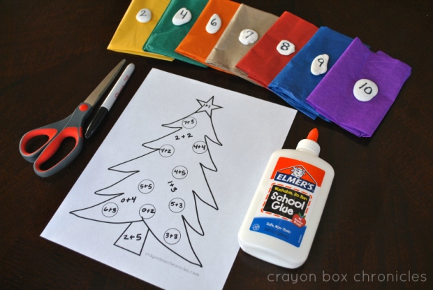 Christmas Tree Math Activity 